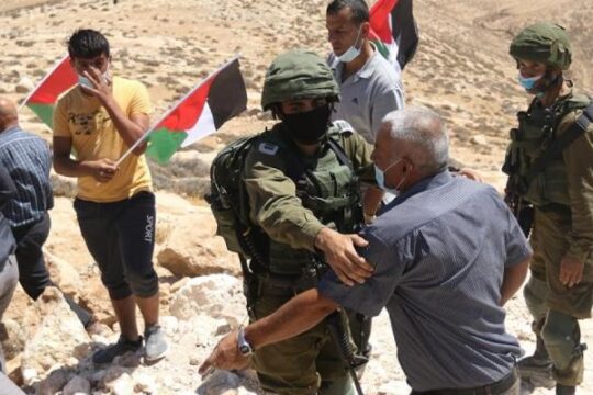 مواجهات مع الاحتلال في مسافر يطا - توضيحية