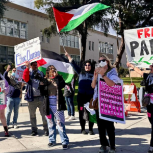 تظاهرات دعم لفلسطين