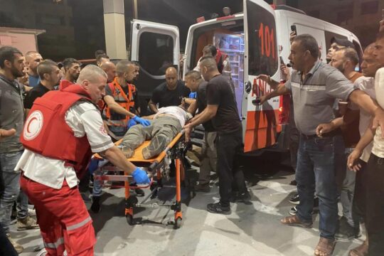 إصابتان بالرصاص خلال اقتحام الاحتلال شرق نابلس