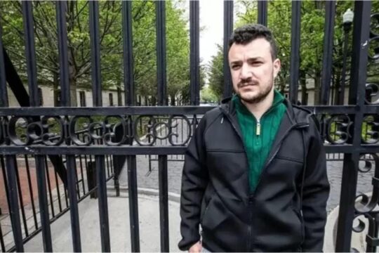 اعتقال أحد قادة الاحتجاجات الطلابية المؤيدة لفلسطين في جامعة كولومبيا