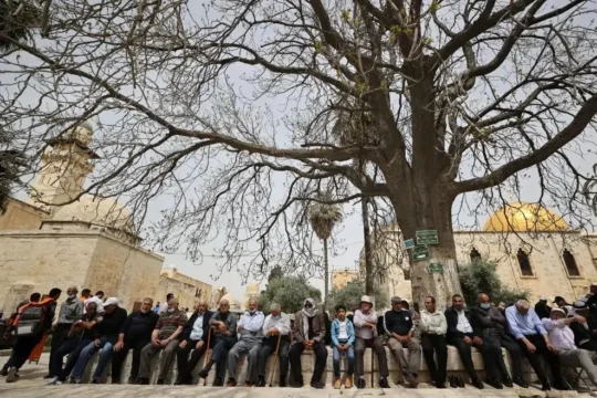 المسجد الأقصى - المرابطين منع صلاة