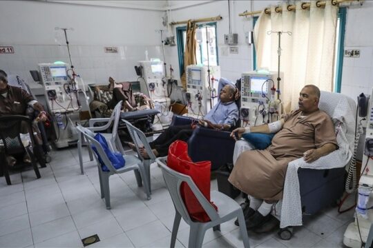 الصحة العالمية: 400 مريض كلى توفوا في قطاع غزة بسبب نقص العلاج