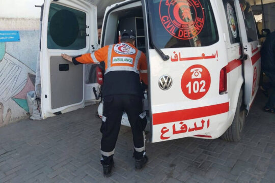 الدفاع المدني بغزة: عاجزون عن دخول حي الشجاعية بسبب القصف العنيف -