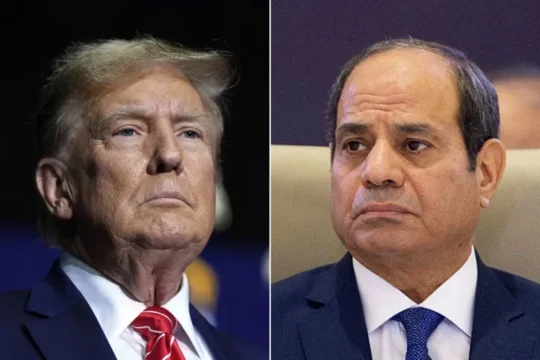ترامب والسيسي يبحثان جهود الوساطة في غزة ومواجهة الحوثيين