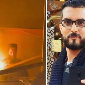 استشهاد الصحفي أحمد منصور متأثرًا بإصابته في قصف خيمة الصحفيين بخان يونس