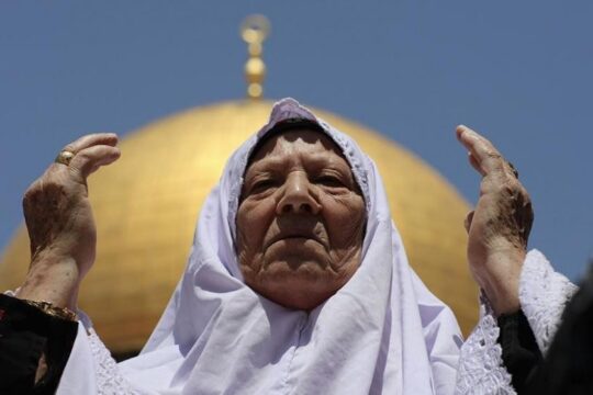 منع الأذان في المسجد الأقصى بالتزامن مع اقتحام قادة الاحتلال لحائط البراق