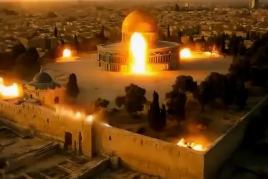 جماعات إسرائيلية متطرفة تنشر فيديو تحريضيا لتفجير المسجد الأقصى