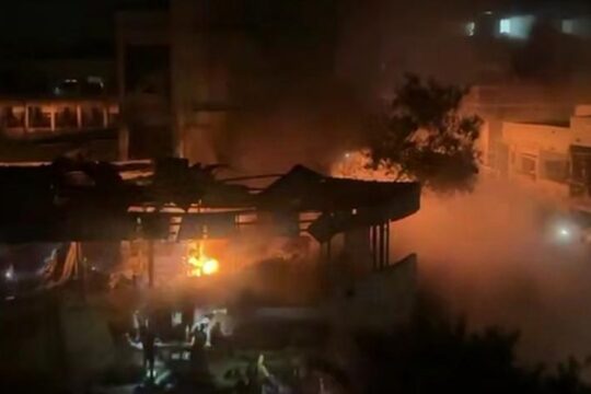 مجزرة جديدة بغزة - قصف مدرسة تؤوي نازحين بغزة