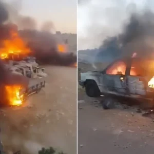 مستوطنون يهود يحرقون ممتلكات فلسطينية برام الله