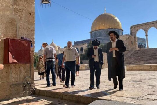 مستوطنون بقيادة "غليك" يقتحمون الأقصى وسط إجراءات مشددة