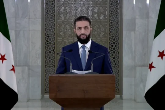 الشرع: لا نخشى الحرب لكننا اخترنا حماية الوطن