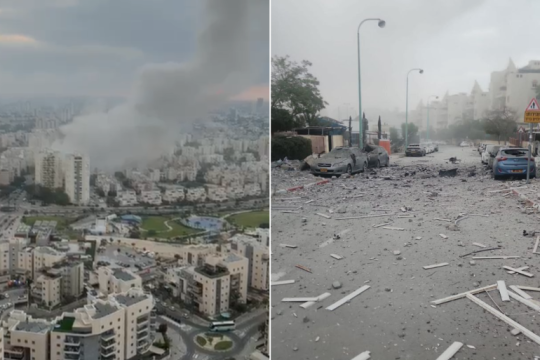 صواريخ إيران نجحت في ضرب أهداف إسرائيلية خلال الحرب (مواقع التواصل)