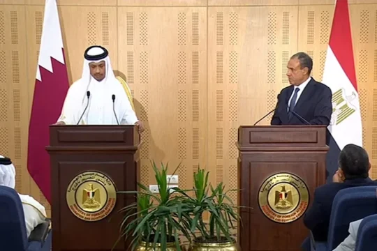 قطر ومصر مصممتان على الوصول لوقف إطلاق النار في غزة