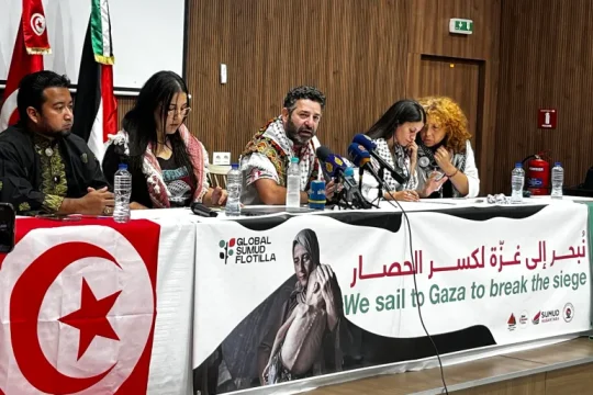 أسطول الصمود العالمي.. أكبر تحرك بحري دولي لدعم غزة