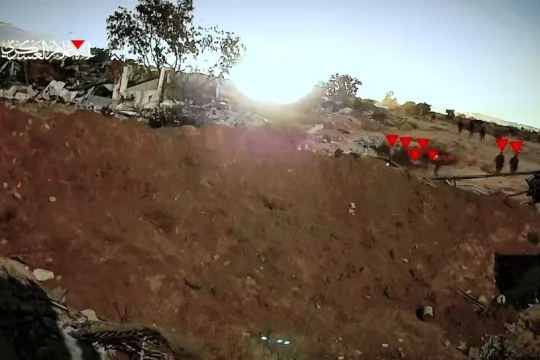 القسّام تنشر مشاهد من كمين أوقع 5 جنود قتلى في بيت حانون