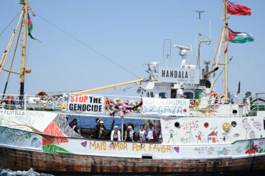 الأضخم منذ سنوات.. أساطيل من عدة دول تبحر نحو غزة