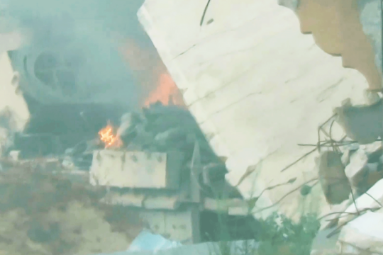 القسام تفجر حقل ألغام مركبا ضد قوات وآليات إسرائيلية شرقي غزة