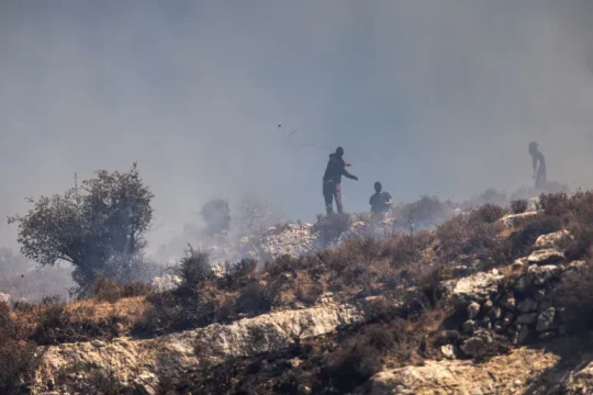 اعتقالات وإصابات بهجمات للمستوطنين في الضفة الغربية