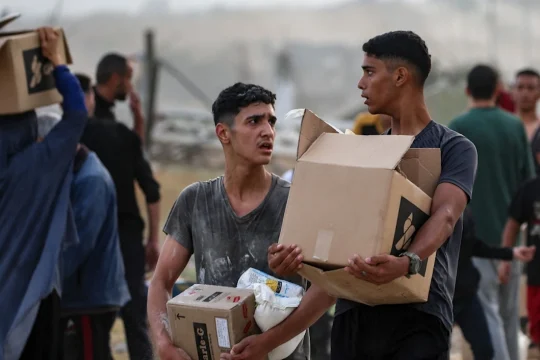 "مؤسسة غزة الإنسانية GHF" تُطلق نظاما جديدا لتوزيع المساعدات في غزة