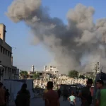 شهداء بغارات إسرائيلية مكثفة على خيام النازحين في غزة