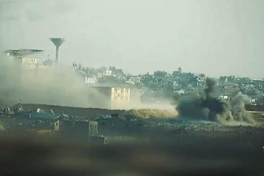 لقطات من عملية سابقة لكتائب القسام في غزة (الإعلام الحربي للقسام)