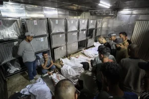 الاحتلال يفجر برج طيبة ويرتكب مجزرة بحق نازحين في غزة