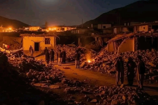 زلزال أصاب إقليم ننغرهار جنوب شرق أفغانستان (صحافة محلية)