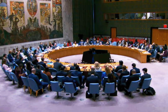 مشروع بيان بمجلس الأمن يعبر عن القلق من الهجوم الإسرائيلي على قطر