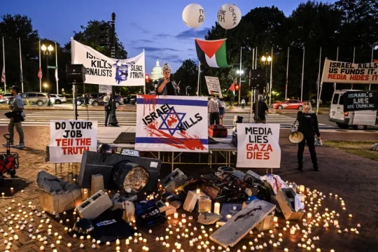 مجلة أميركية تقترح إجراءات فاعلة لوقف مقتلة الصحفيين بغزة