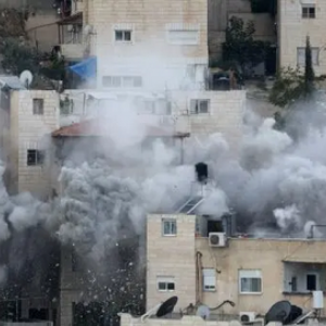 الاحتلال يفجر منزل الشهيد محمد طه في بلدة قطنة