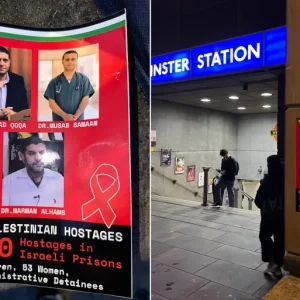 حملة "أطلقوا الرهائن الفلسطينيين" تكتسح شوارع ويستمنستر بلندن