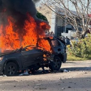 شهيد في قصف مسيرة تابعة للاحتلال مركبة جنوب لبنان
