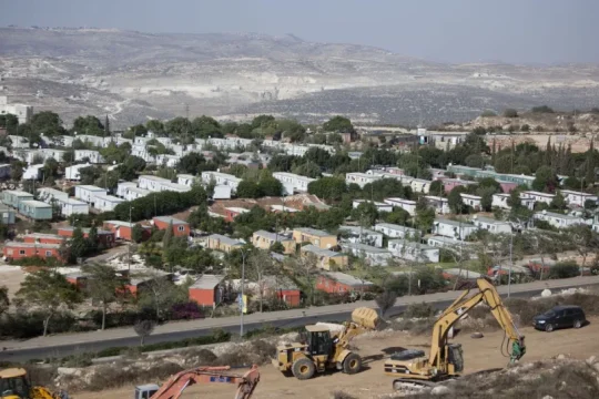 المصادقة على إقامة منطقة صناعية استيطانية كبرى في شمال الضفة