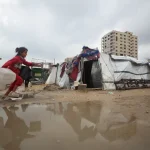 وفاة 9 فلسطينيين بغزة بسبب البرد وتداعيات المنخفض الجوي