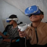 غزة تستخدم الواقع الافتراضي لعلاج صدمات الأطفال
