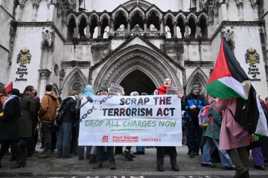 "بالستاين أكشن" تفوز بطعن أمام المحكمة البريطانية ضد قرار تصنيفها "إرهابية"